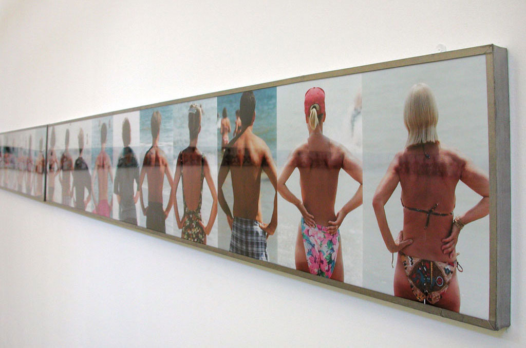 Claude Closky, ‘La Baule (25 July -10 August),’ 1995, c-print, 23 x 1520 cm (100 prints 23 x 15,2 cm). Exhibition view ‘At Sea’, Tate Liverpool, Liverpool. 14 July - 23 September 2001. Curated by Victoria Pomery